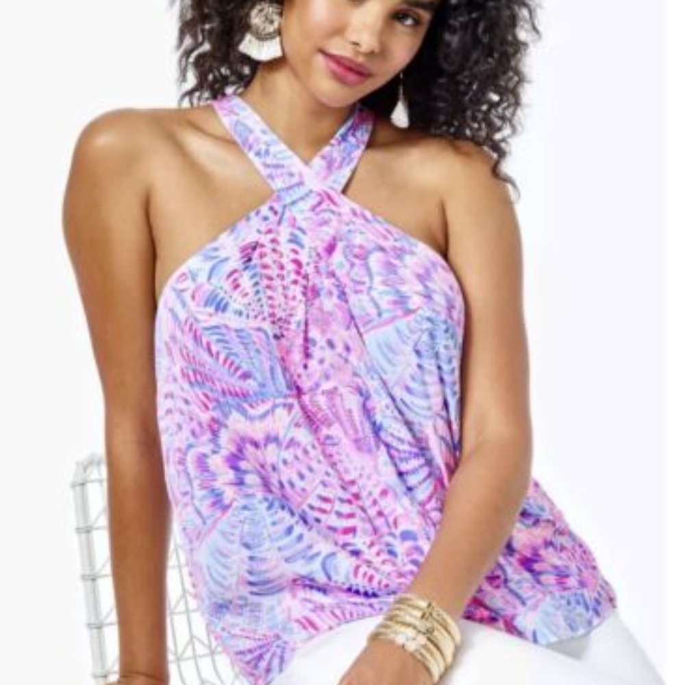NWT Lilly Pullitzer Rori Halter Top